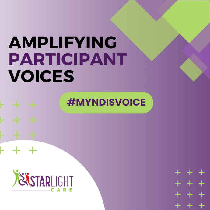 Amplifying Participant Voices 1 My NDIS VOice